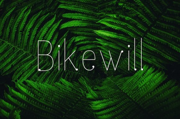 Bikewill: A Stylish Display Font for Bold Branding