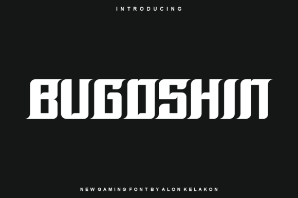 Bugoshin: A Modern Display Font for Marketers