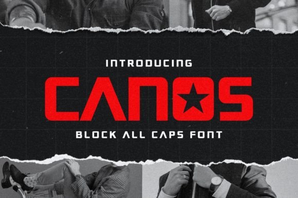 Canos: The Modern Display Font for Bold Campaigns