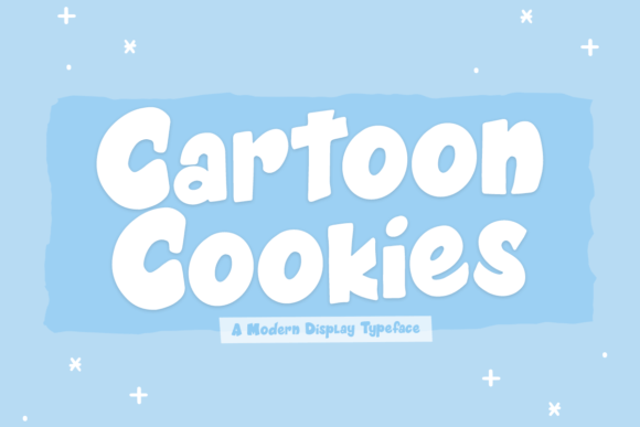 Cartoon Cookies: A Fun Display Font for Campaigns