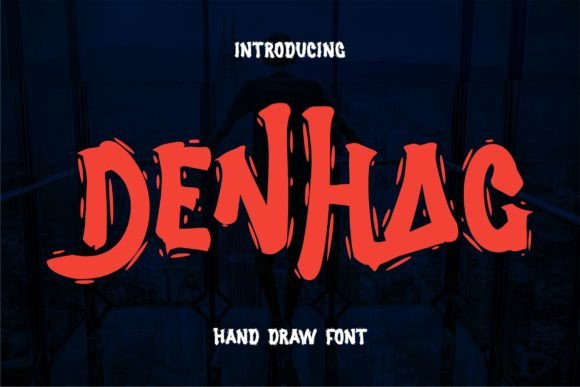Denhag: A Modern Display Font for Editorial Design