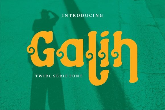 Galih: The Modern Display Font for Marketers