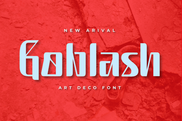 Goblash: A Bold Display Font for Marketers