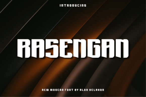 Rasengan: A Modern Display Font for Bold Branding