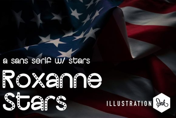 Roxanne Stars: A Whimsical Display Font for Editors