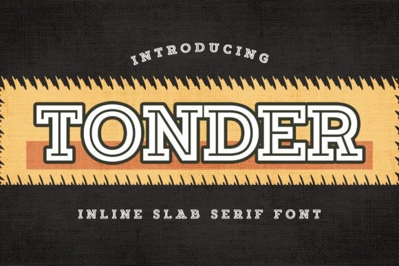 Tonder: A Whimsical Display Font for Modern Editorial Design