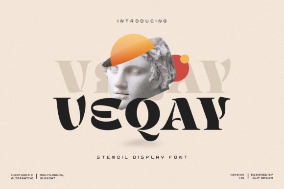 Veqay: The Premium Display Font for Bold Branding