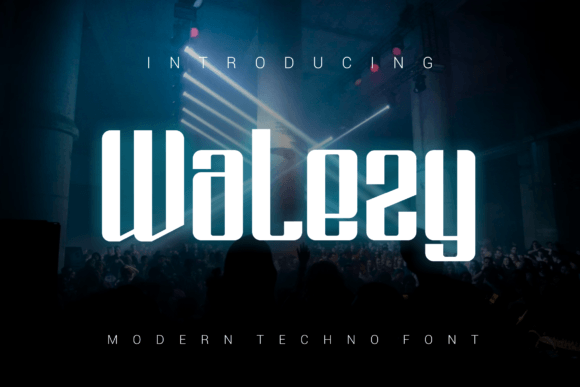 Walezy: A Bold Display Font for Editorial Design