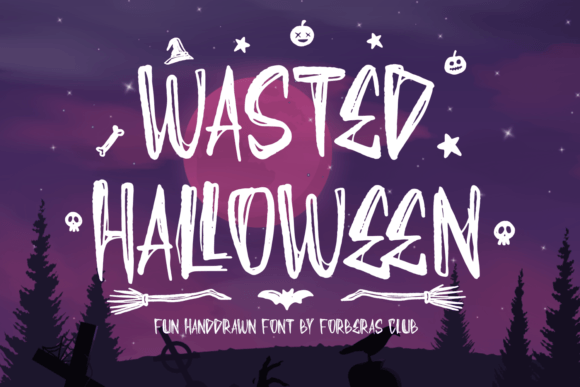 Wasted Halloween: A Spooky Display Font Review