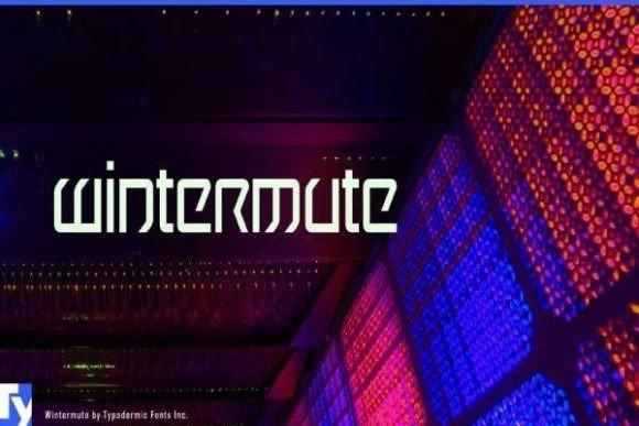 Wintermute: A Tech-Infused Display Font for Branding